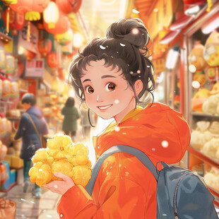 妖灵契约 奇幻和风漫画封面